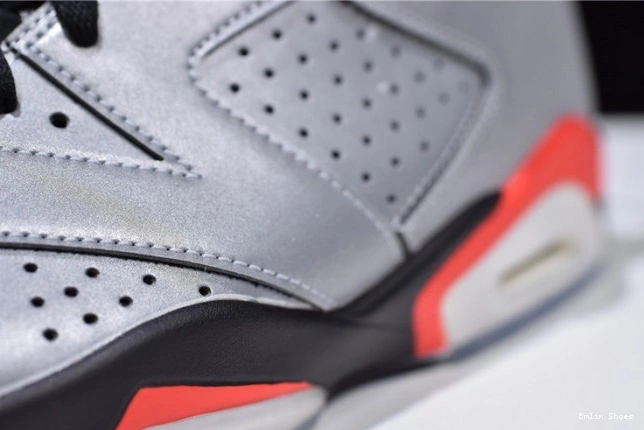 Bmlin Shoes Reflective 3M 6 CI4072-001 JSP Air Jordan Infrared 0701